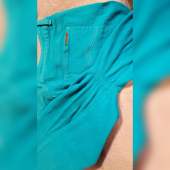 Turquoise Slim Fit Michael Kors Jeans - Picture 3 of 7